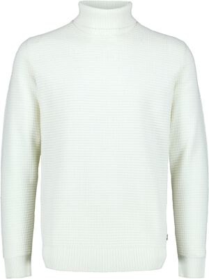 Structure roll-neck knit
