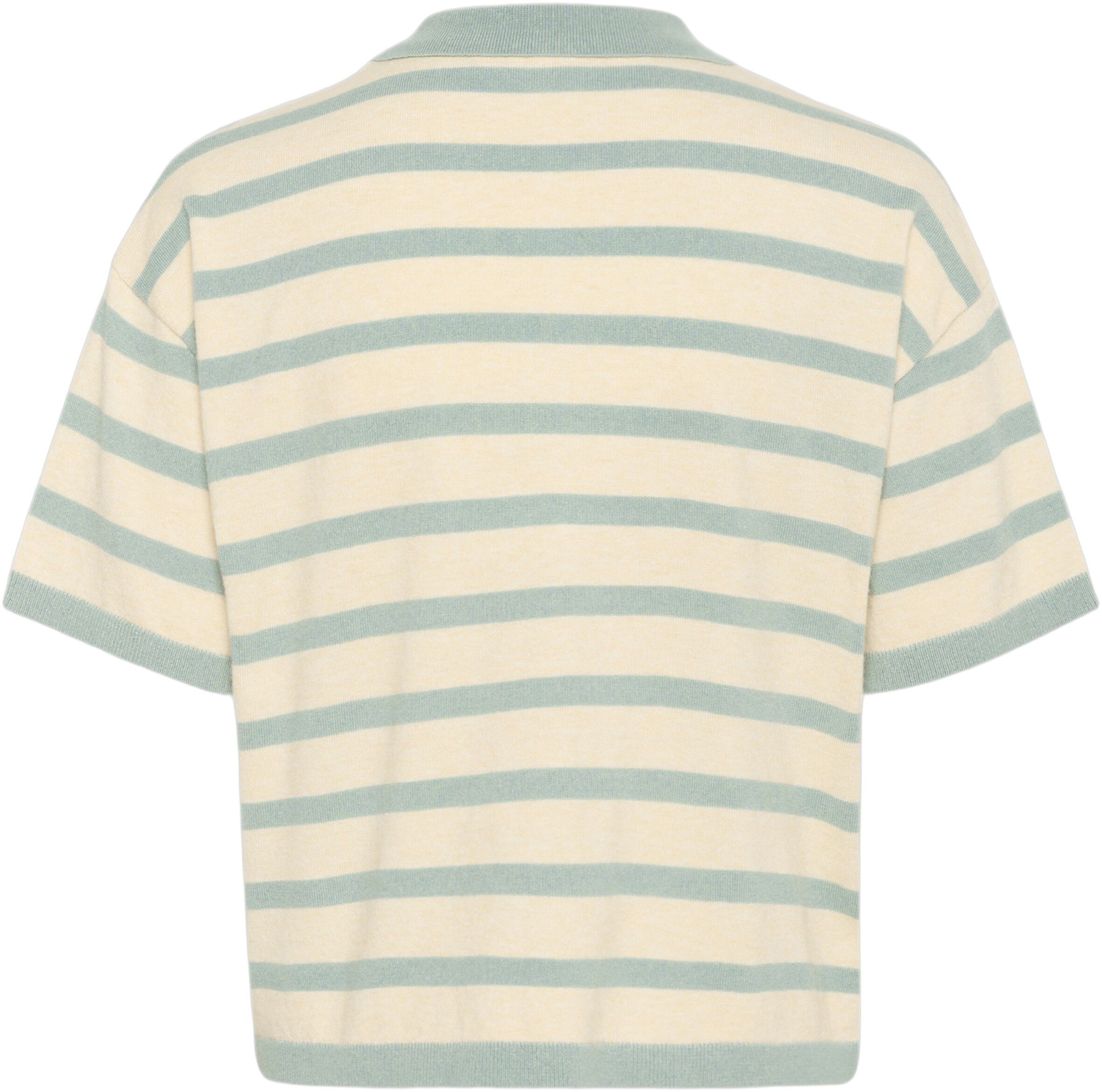 LikamSZ Striped Polo Cardigan