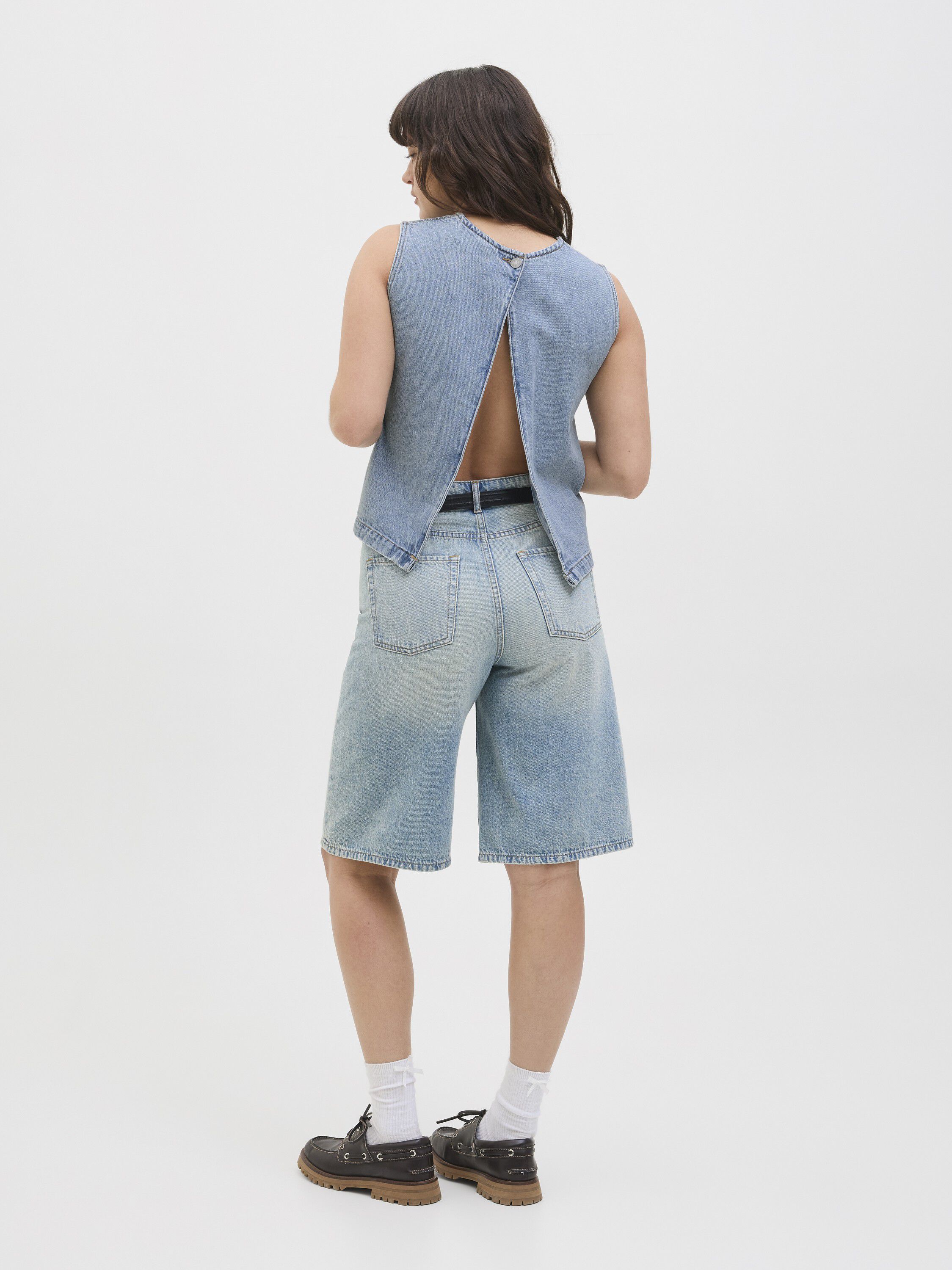 JXDORA NARA DENIM TOP DNM