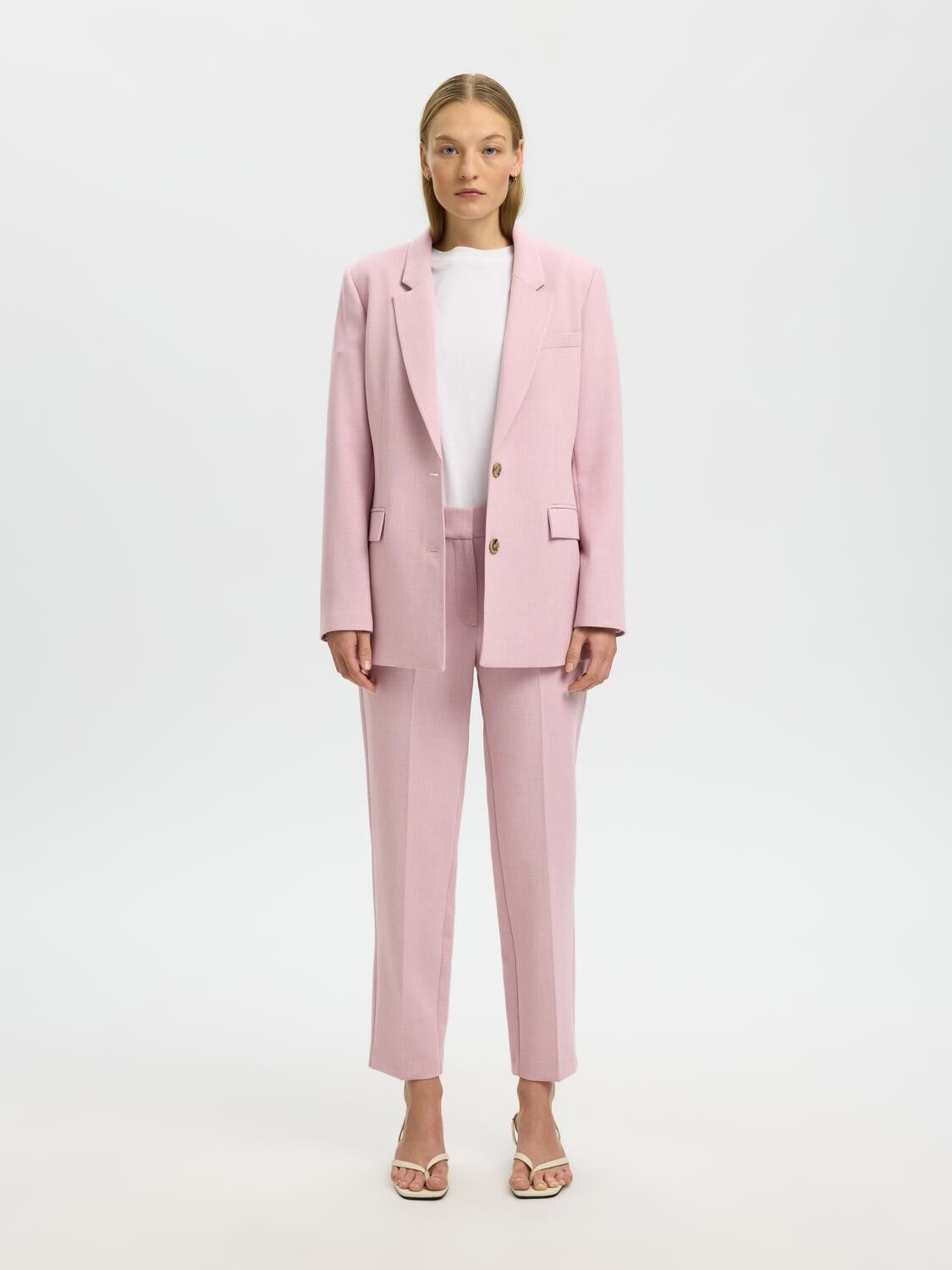 SLWRITA-RIA MW CROPPED PANT MEL NOO