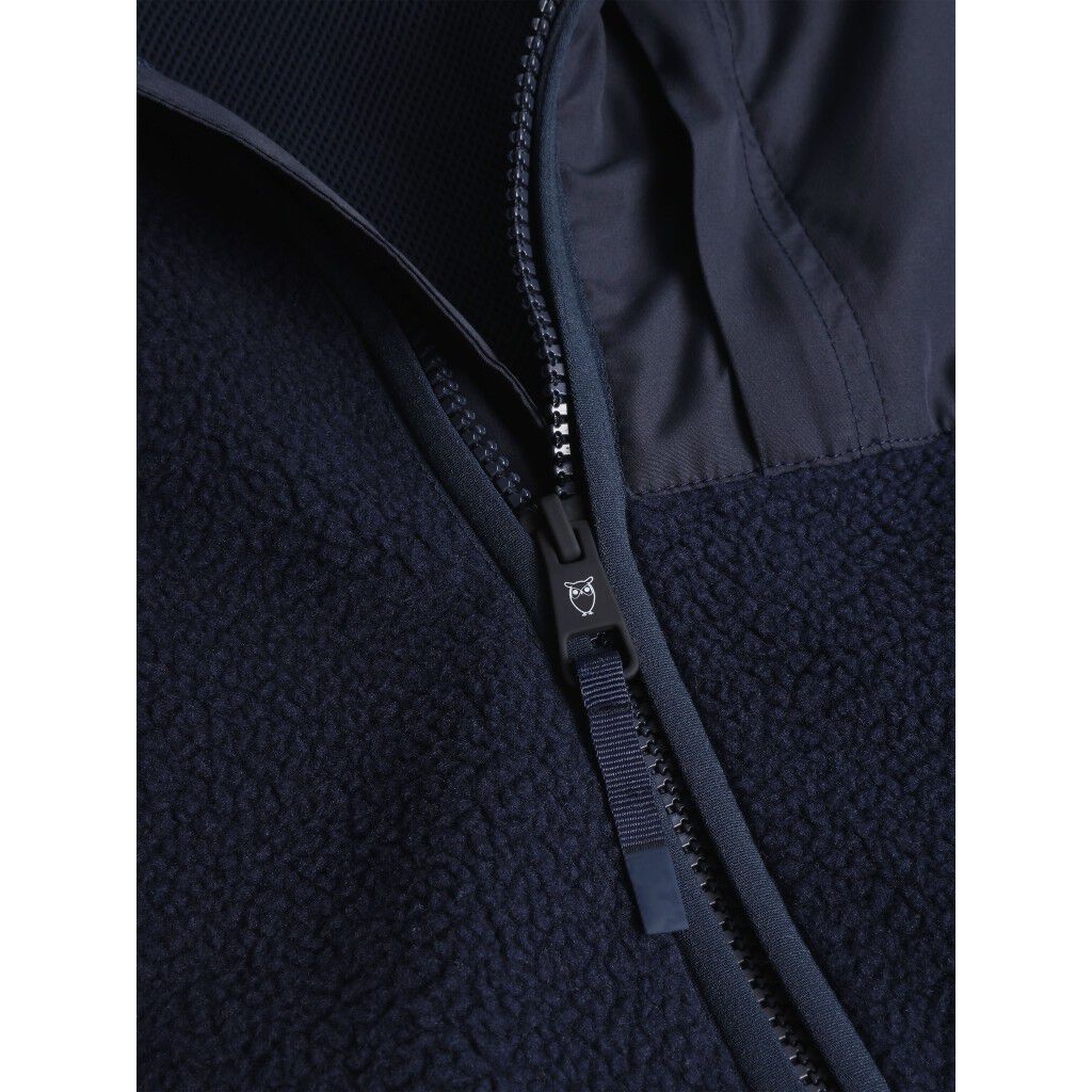 Loose Fit Zip Fleece - GRS/Vegan