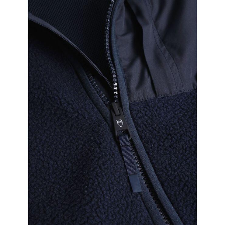 Loose Fit Zip Fleece - GRS/Vegan