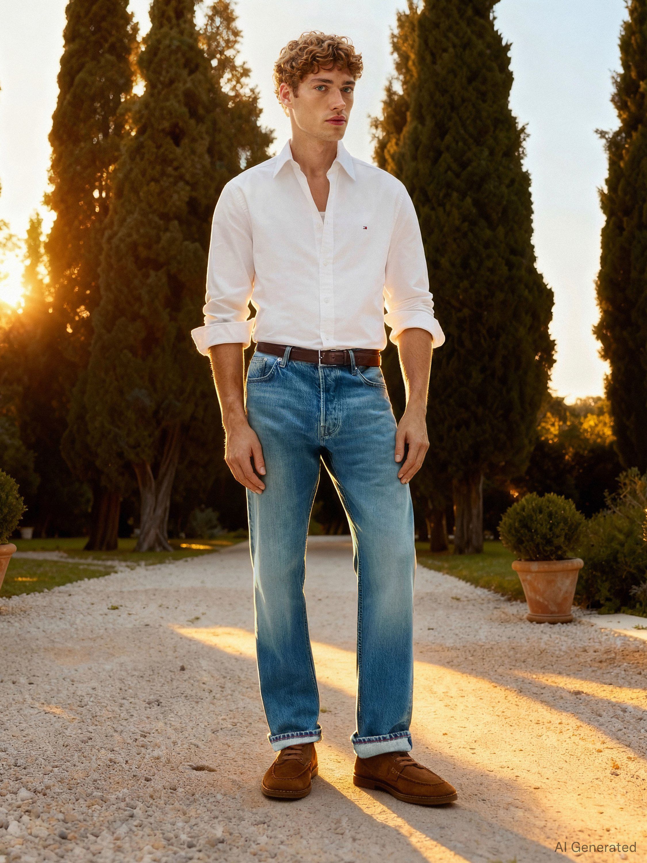 SOLID HERITAGE OXFORD RF SHIRT