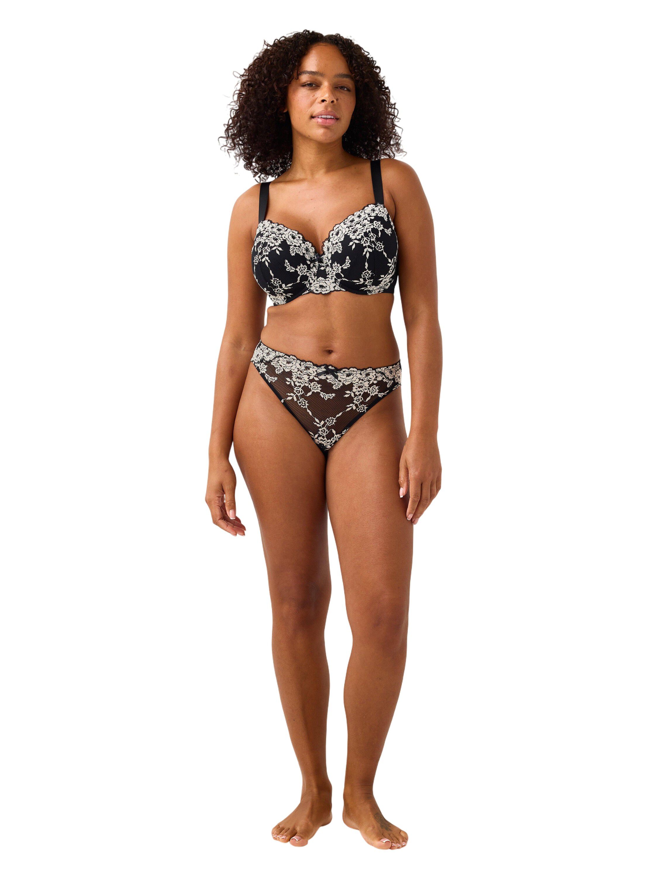 Bekv&auml;m vadderad t-shirt-bh med spe