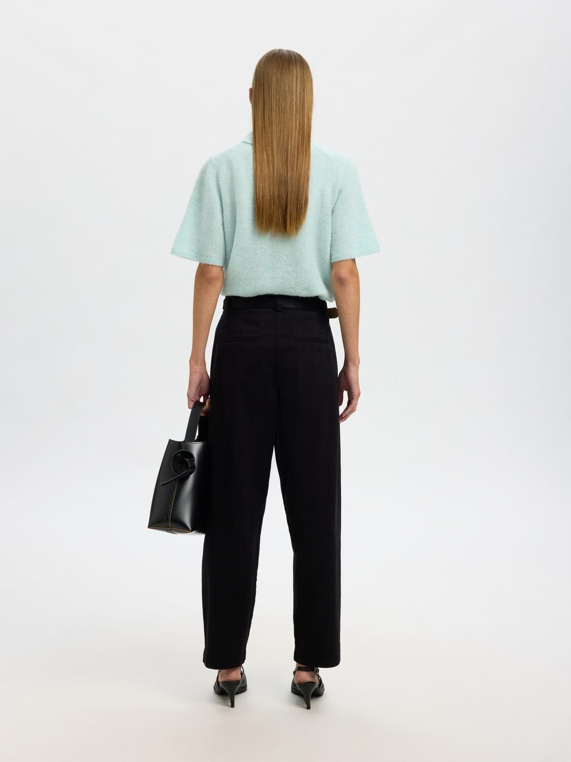 SLFSIA RAS 2/4 KNIT KEY HOLE COLLAR