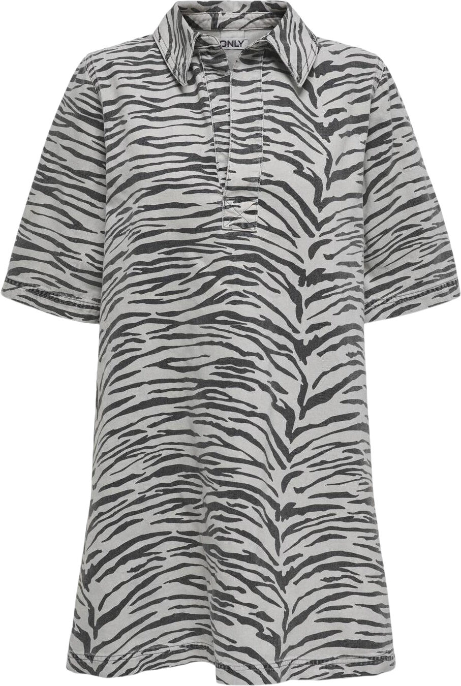 ONLGRY SS ZEBRA DRESS DNM SIK