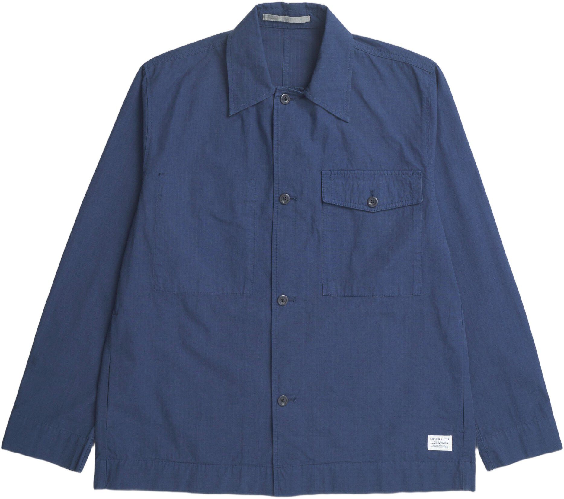 Folke Cotton Ripstop Overshirt