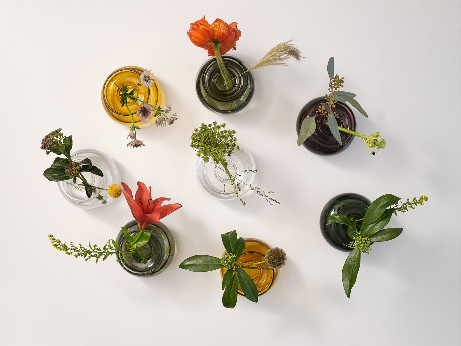 Vase Inu 11 x 9 cm Moss Green