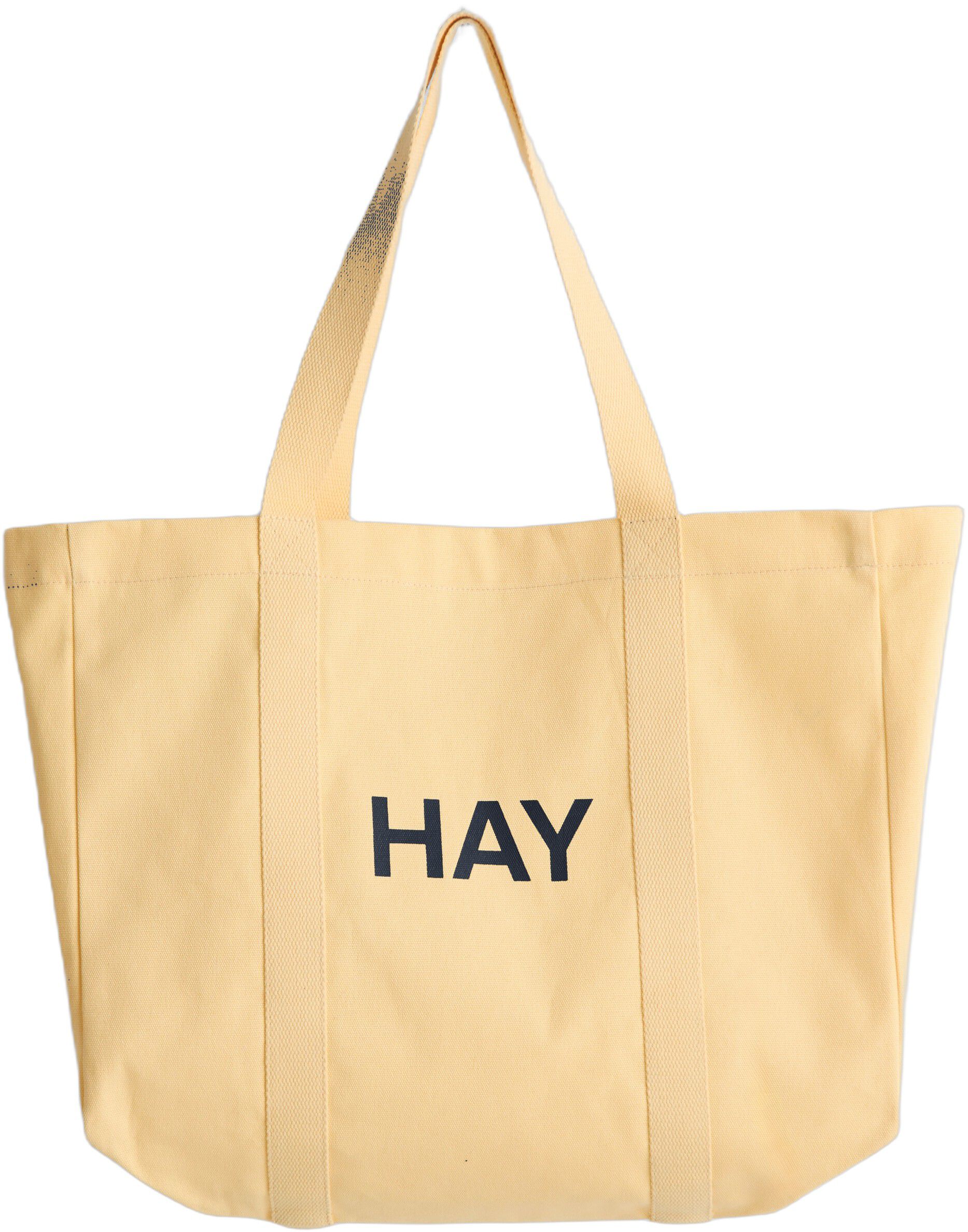 Shopper Bag-Medium-Soft yellow