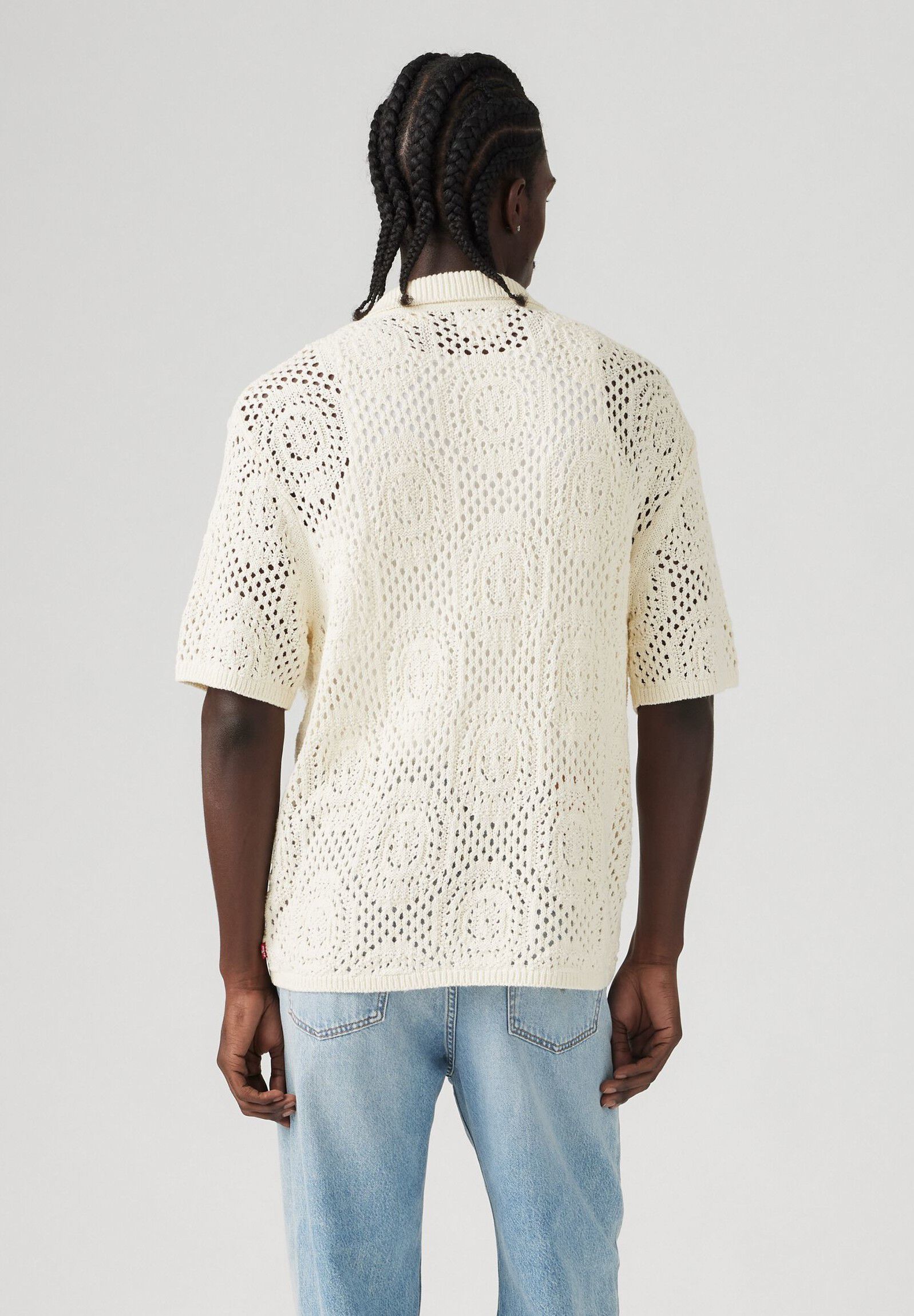 SWEATER CAMP SHIRT POINTELLE C