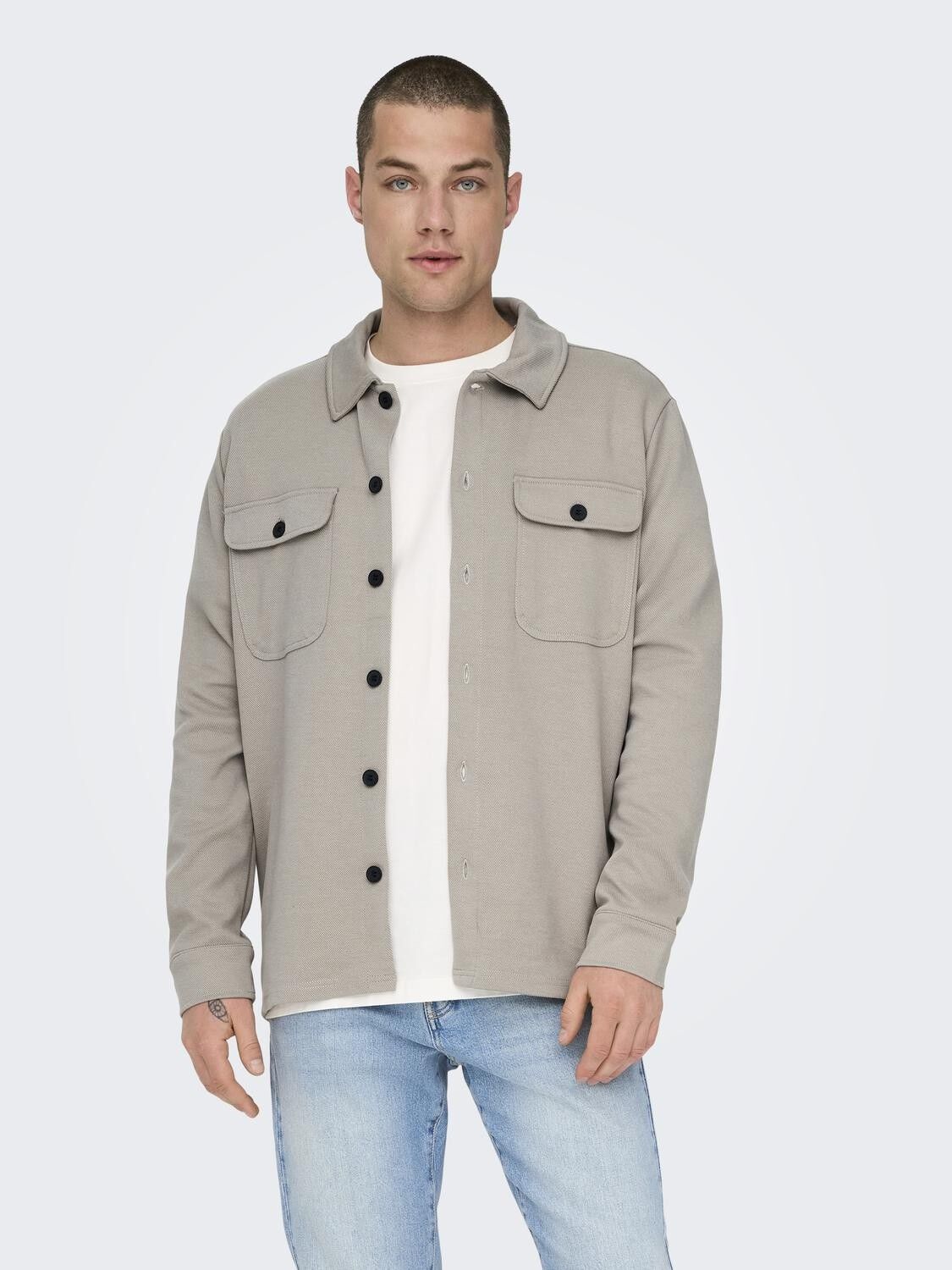 ONSNEWKODYL OVERSHIRT SWEAT NOOS