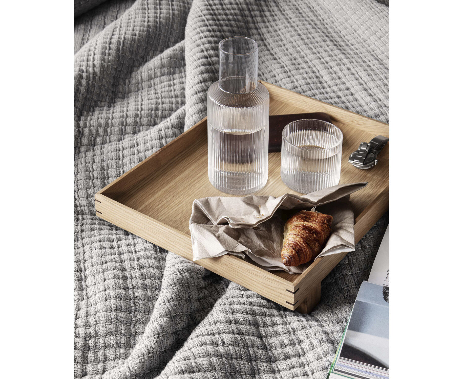 Bon Wooden Tray Small - Oak