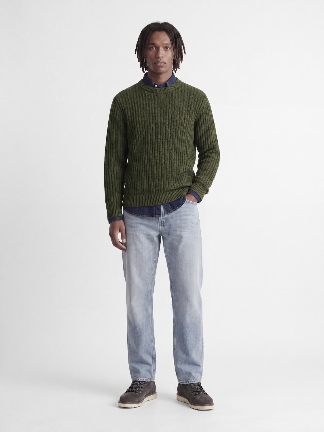 Jjjaxon Knit Crew Neck