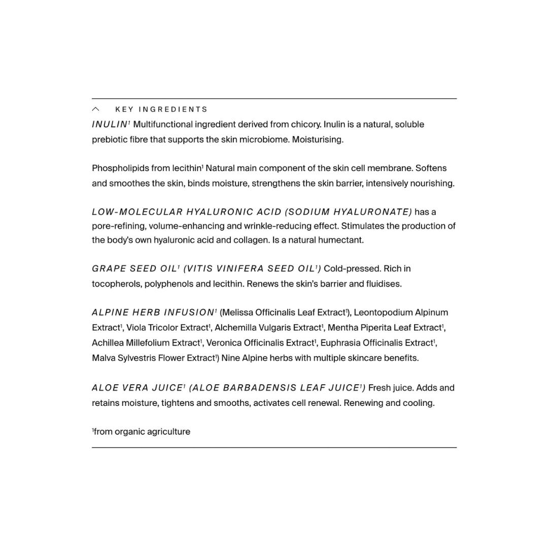 Organic Prebiotic Moisturizing Mask 50 ml.