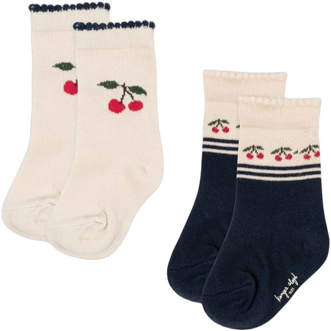2 PACK JAQUARD SOCKS