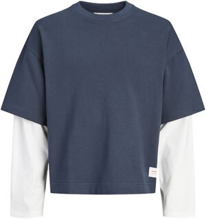 JCOECHO DOUBLE LAYERED SWEAT CN JNR