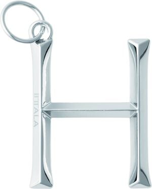Iittala letter charm H 5cm metal