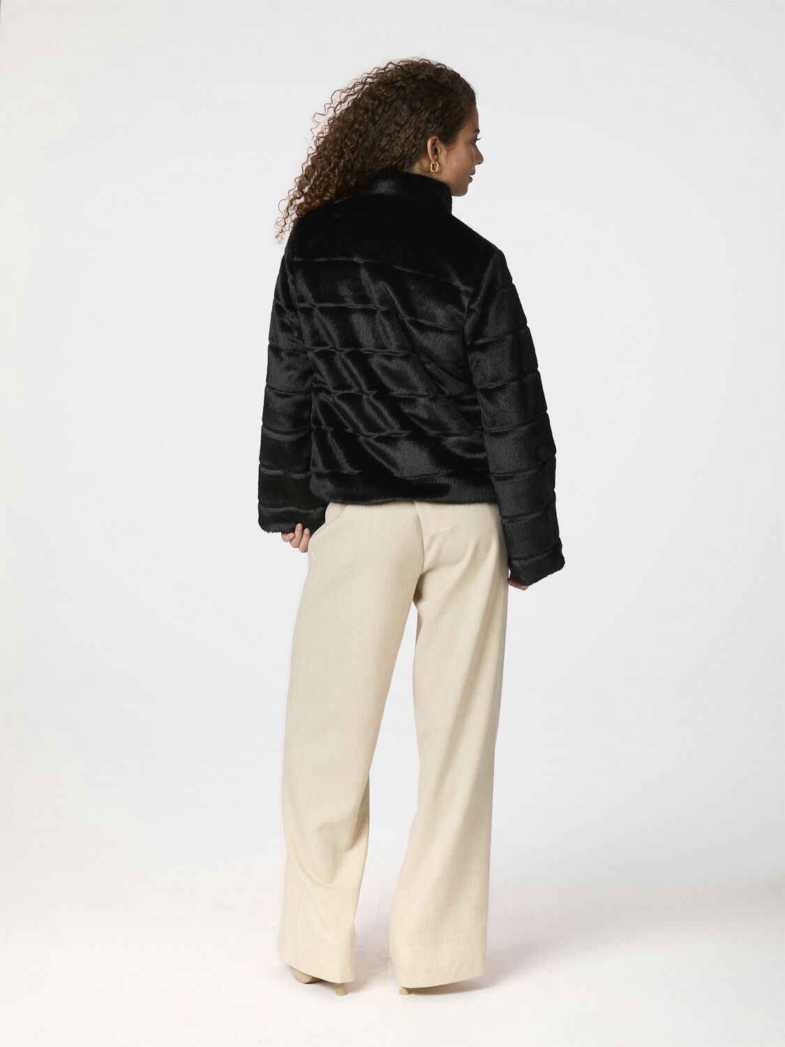 Kahlia Shaved Faux Fur Coat