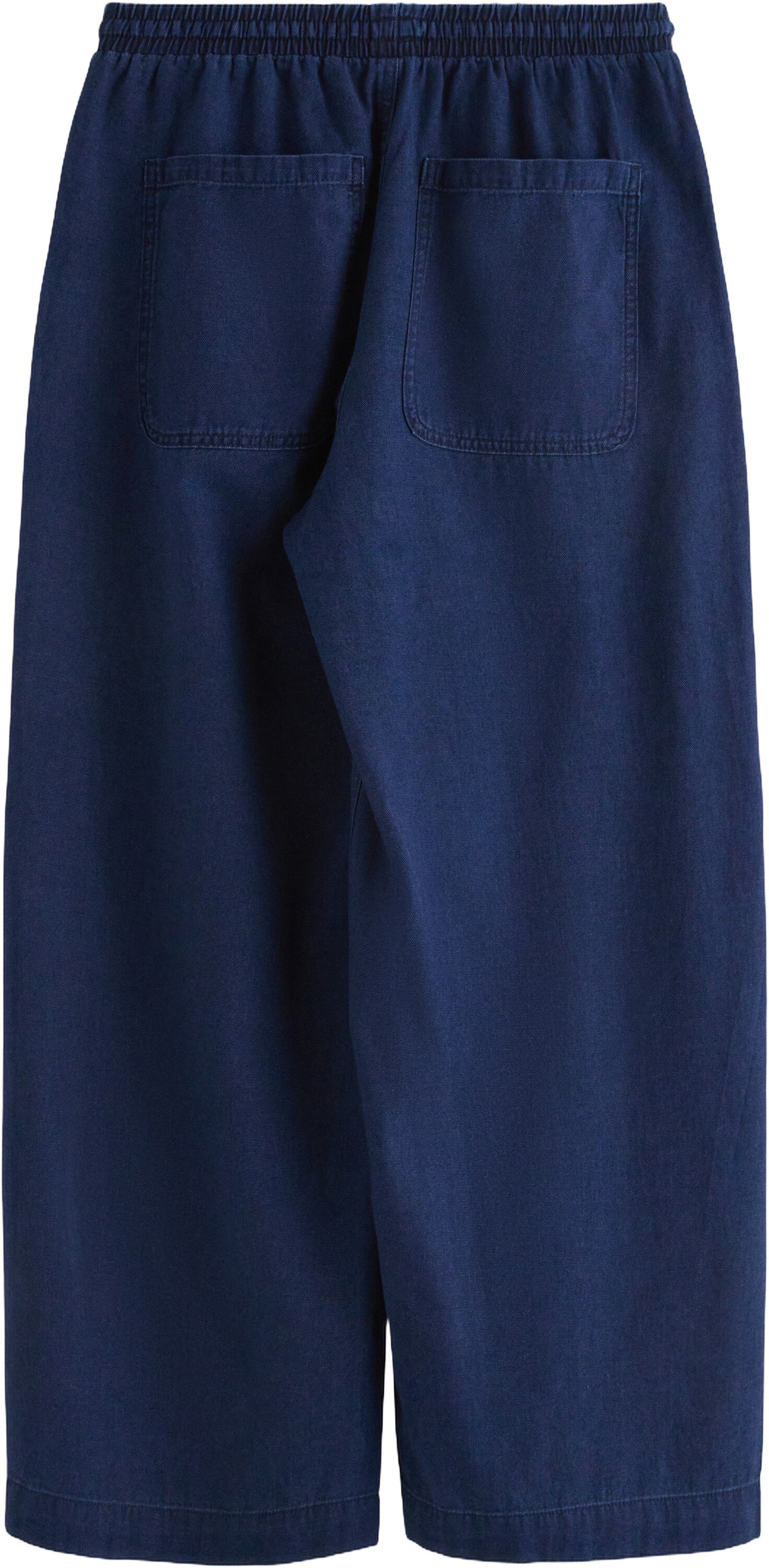 Wide-leg trousers with a elastic wa