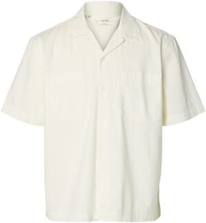 SLHRLXCARLO DENIM SS SHIRT RESORT