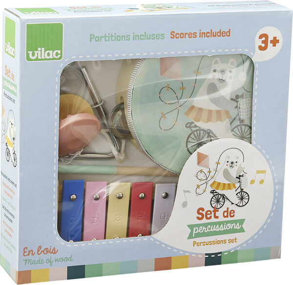 Vilac - Musiksæt med 4 instrumenter