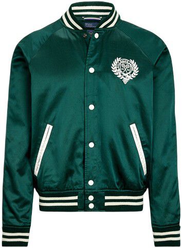 Wimbledon Satin Baseball Jacket