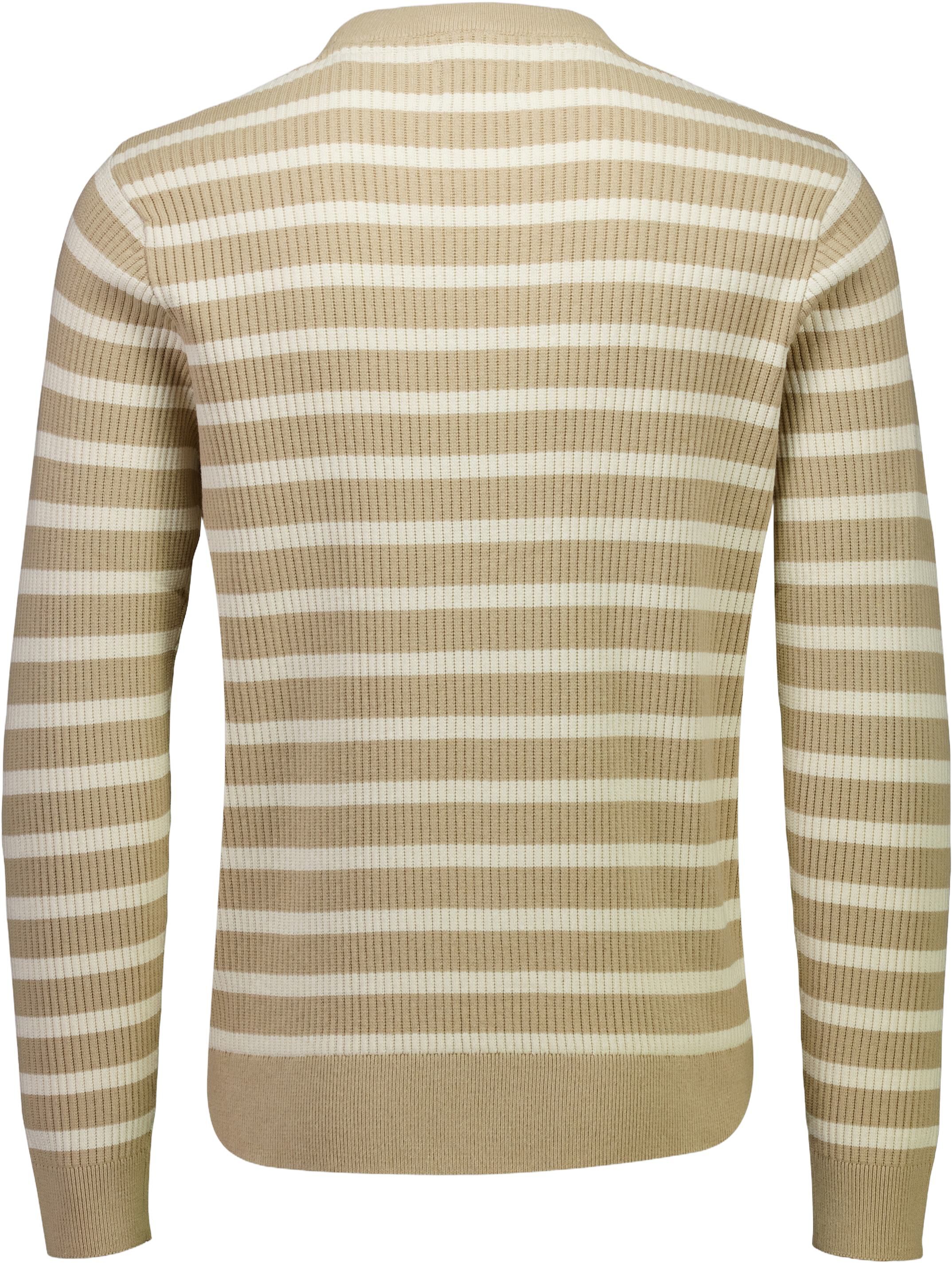 Recycled crew neck knit L/S