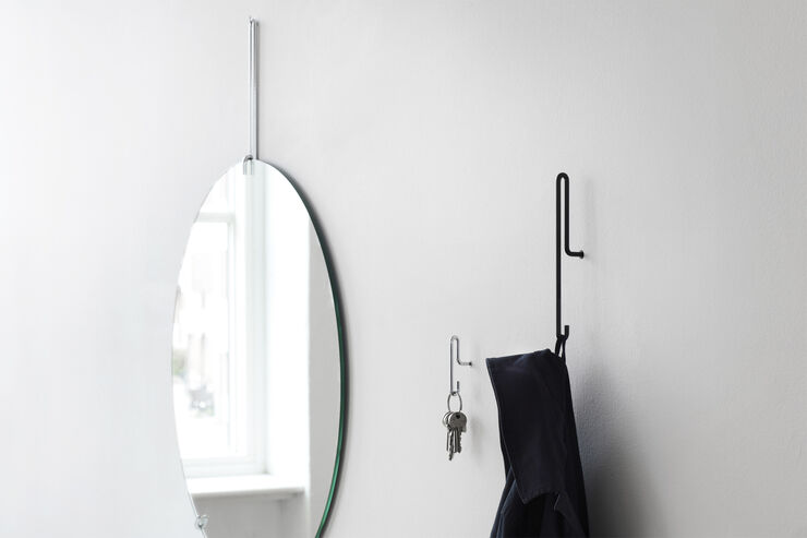 Wall Hook Large Black