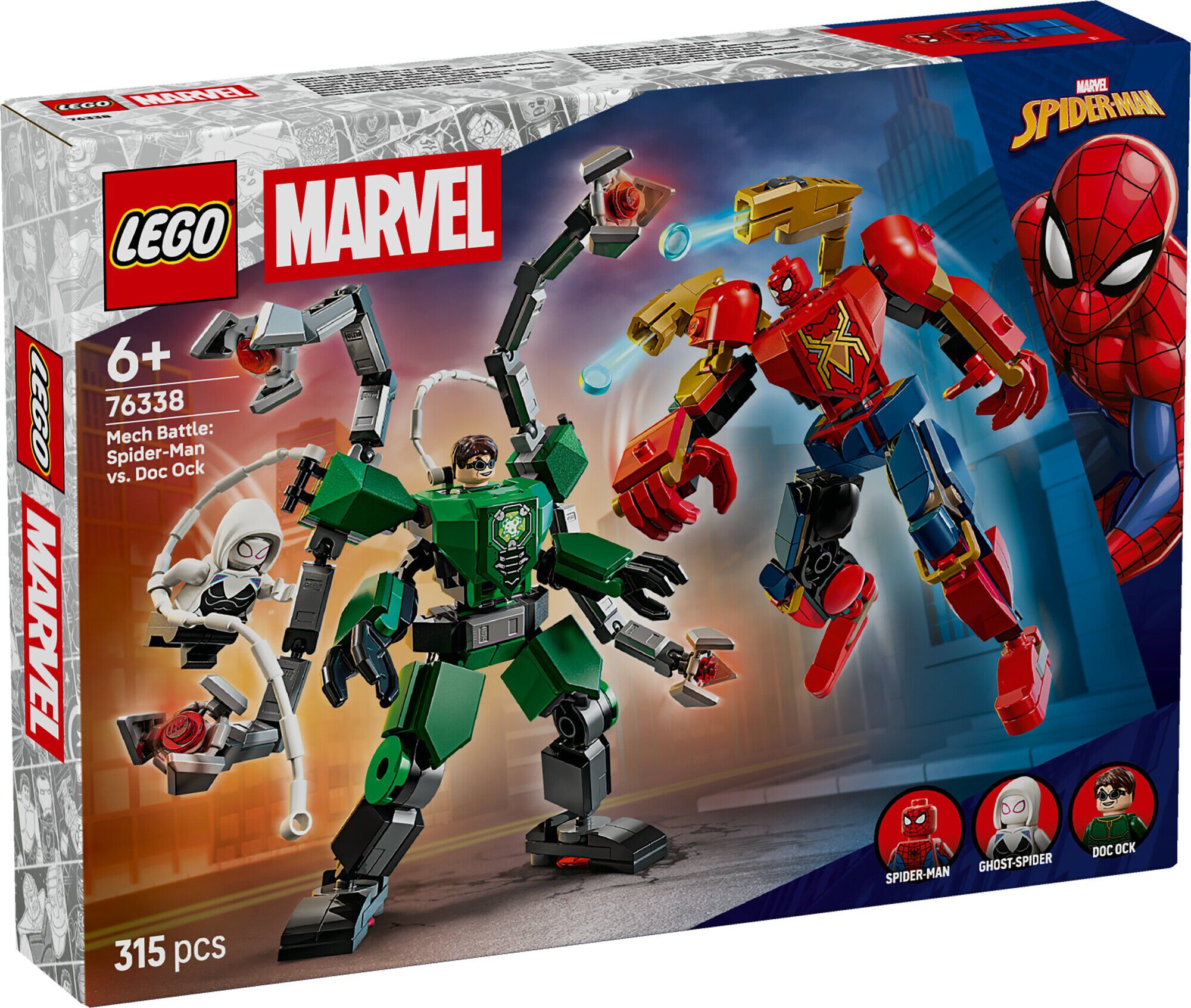 Mech-kamp - Spider-Man mod Doc Ock 76338