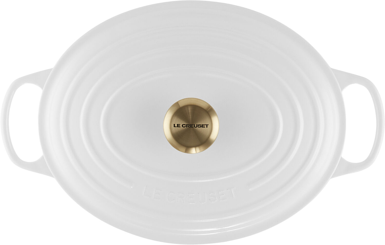 Oval gryde 31cm White