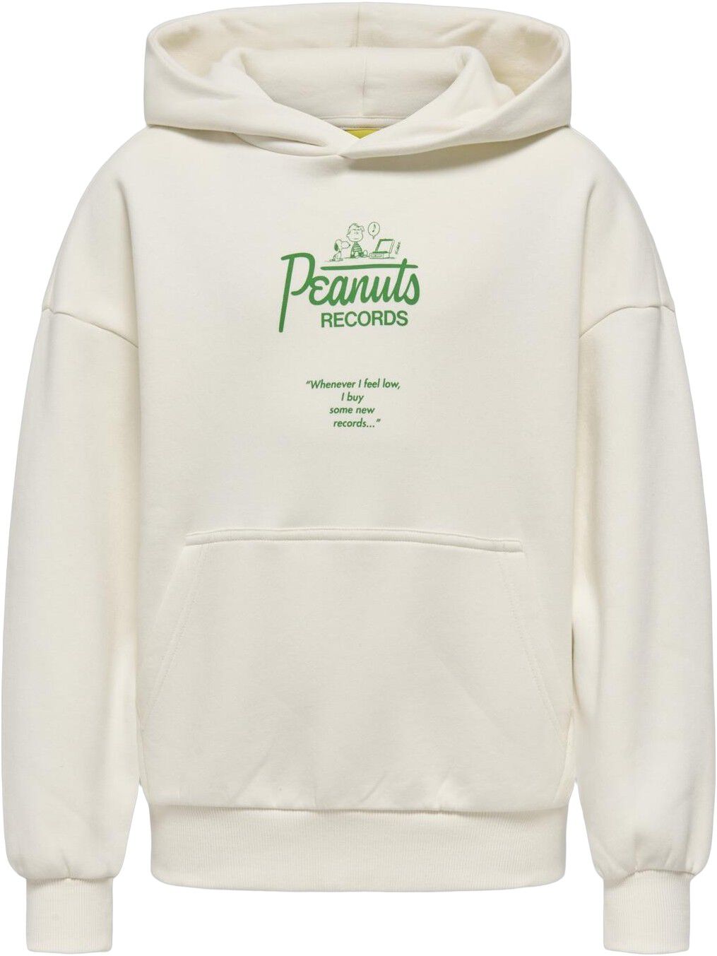 Osjpeanuts Back Ovz Ls Lic Hoodie Swt