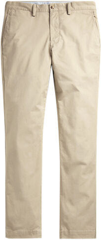 Stretch Straight Fit Washed Chino Pant