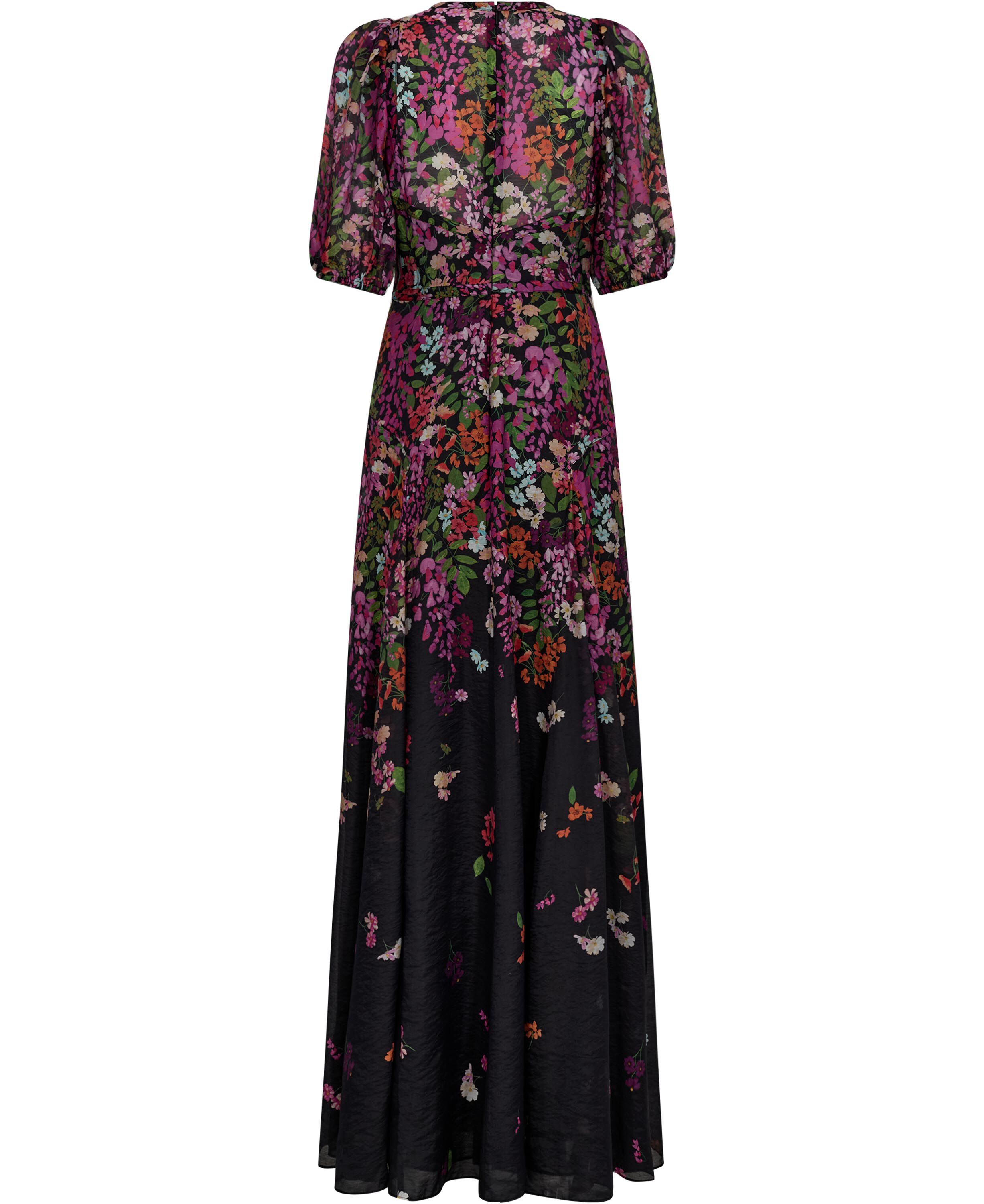 ZAHHLA Printed Puff Sleeve Maxi Dre
