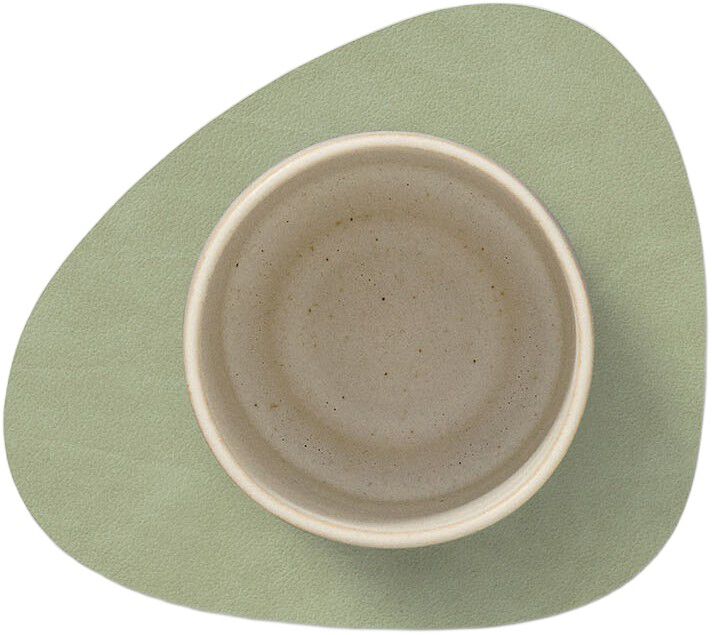 Glass Mat Curve Nupo Olive Green