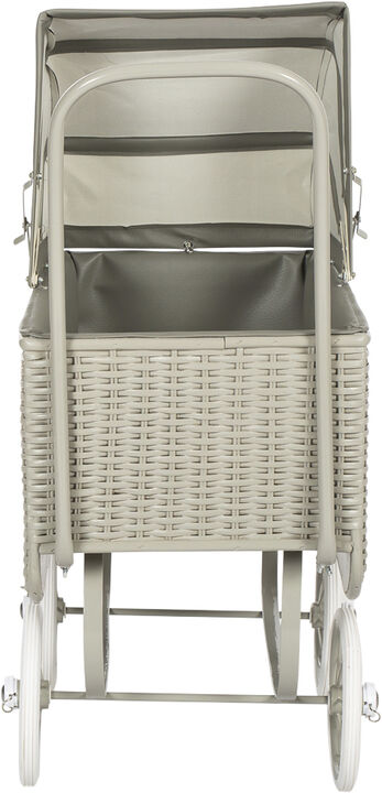 DUKKEVOGN RETRO FLET GRÅ