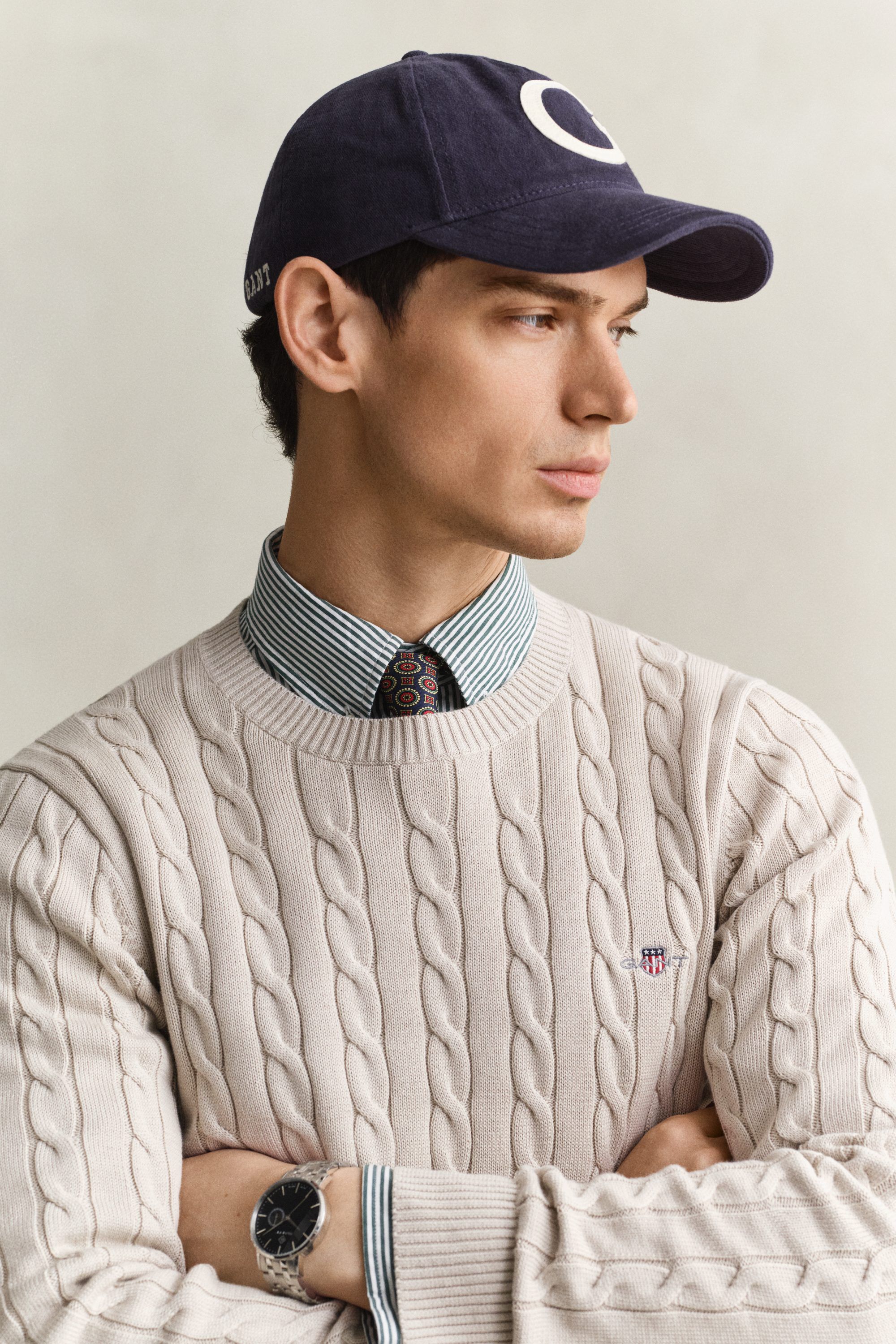 Classic Cable Knit Sweater