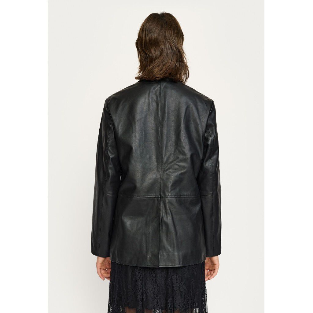 SRDella Leather Blazer