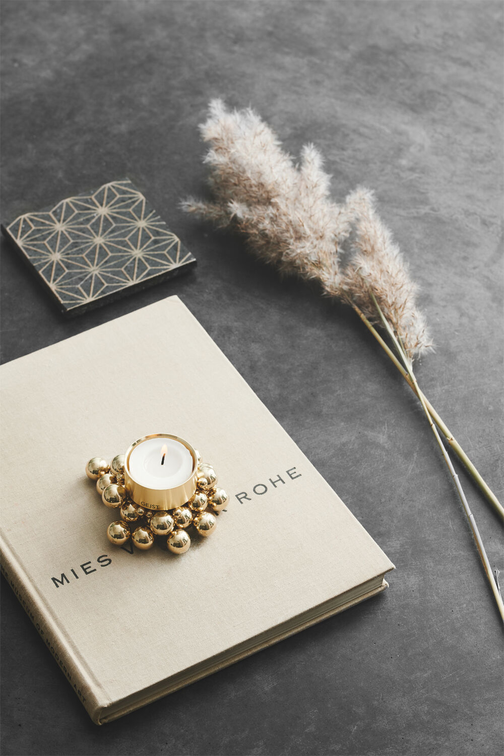 MOLEKYL Tealight 1 Brass