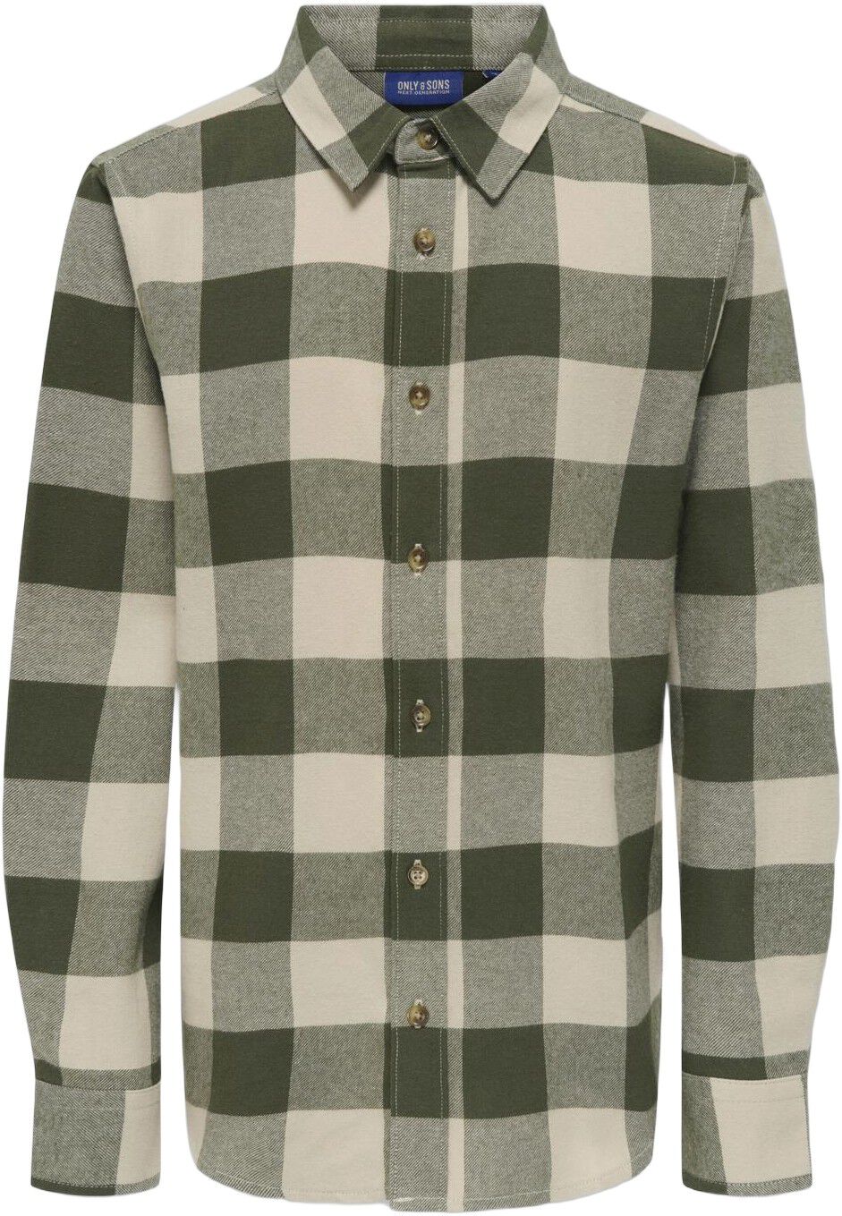 Osjgudmund Ls Checked Shirt Noos