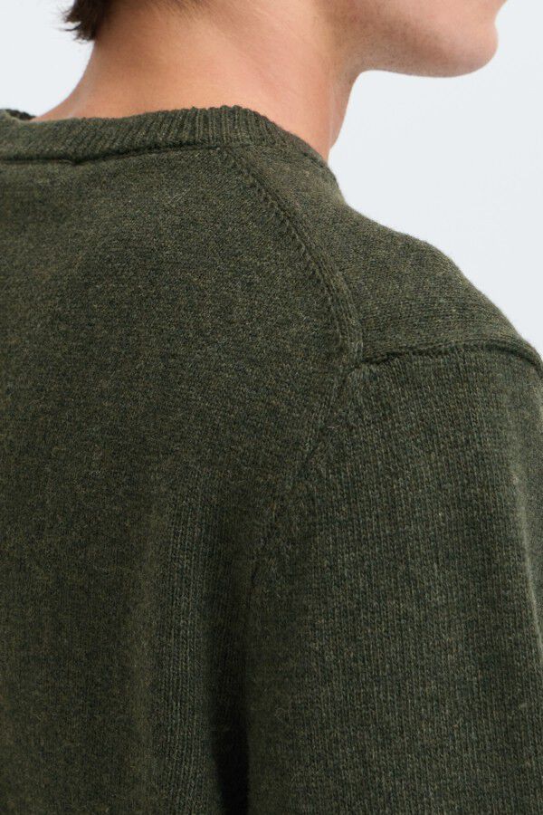 CFKARL LAMBSWOOL CREW NECK KNI