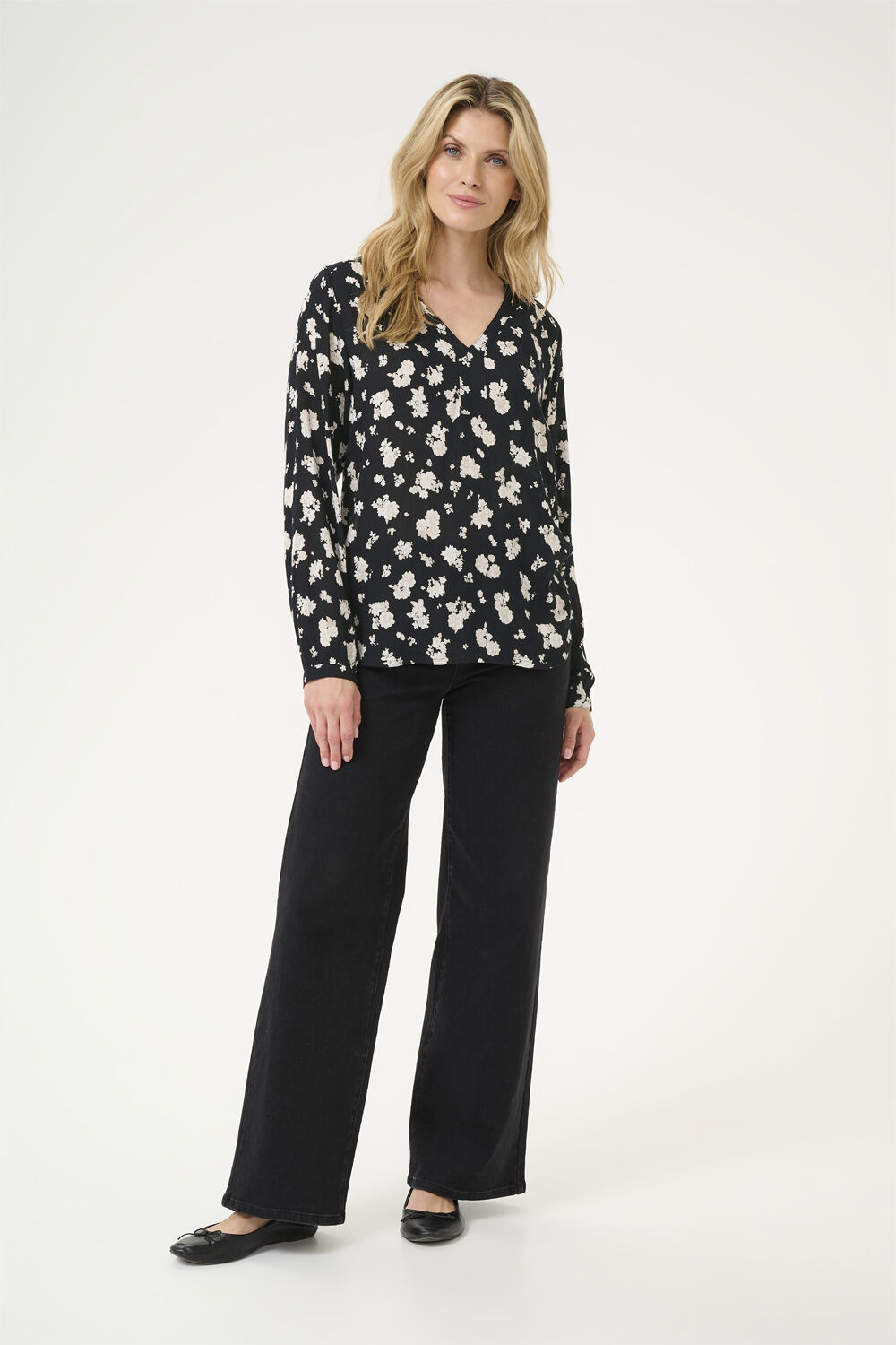 KAamber Blouse LS Printed