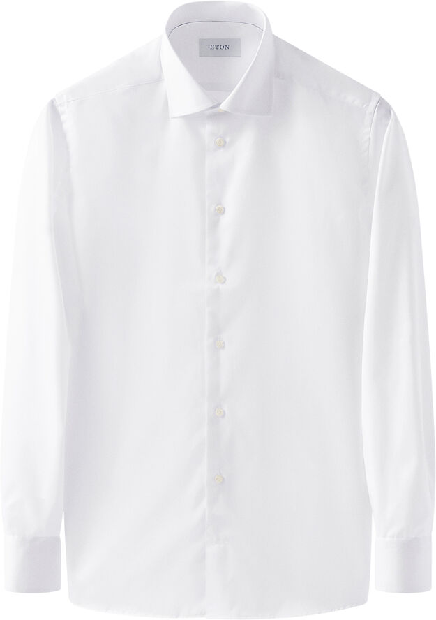 Contemporary Fit Light Blue Signature Twill Shirt