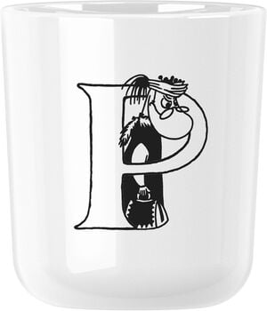 Moomin ABC kopp - P 0.2 l. Moomin white