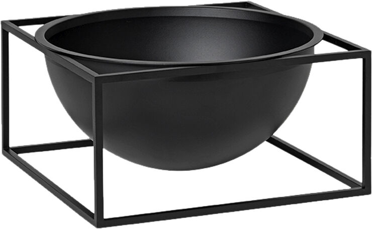 Kubus Bowl centerpiece, Large, Blac