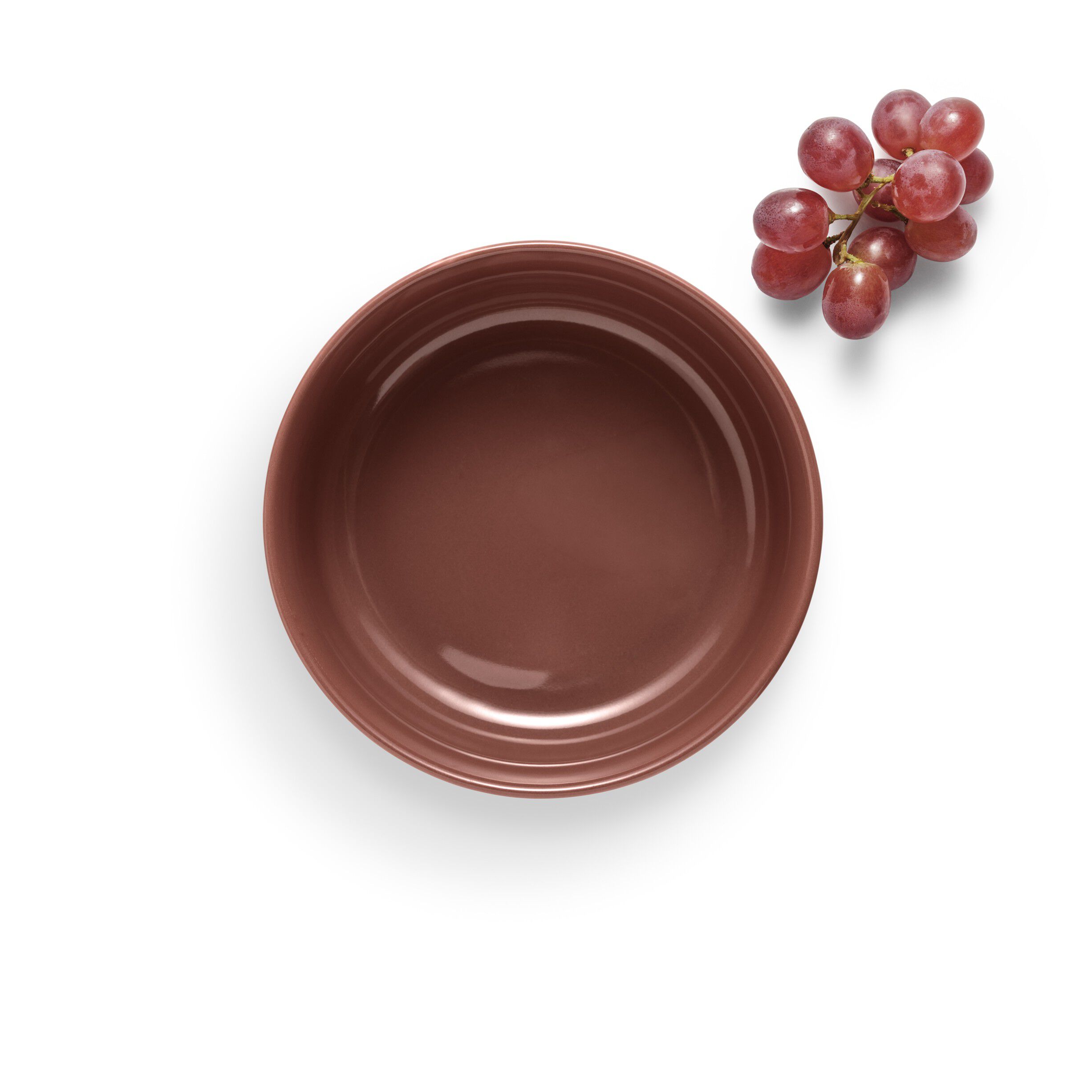 Legio Nova Palette Sk&aring;l 0,5 L &Oslash;13 cm Redbrown