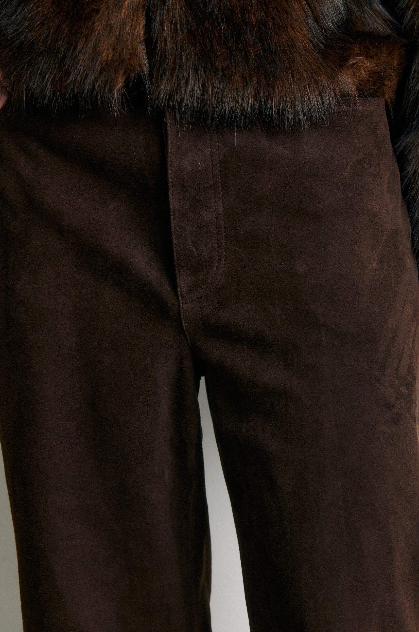 Zonie Suede Jeans