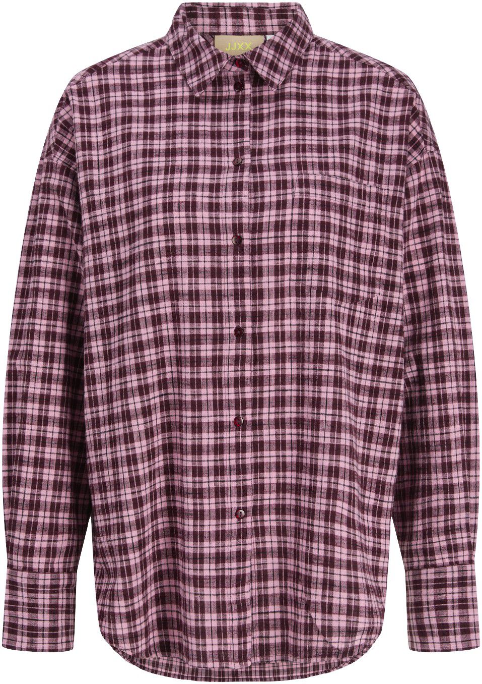 JXJAMIE FLANNEL DETAIL SHIRT WVN