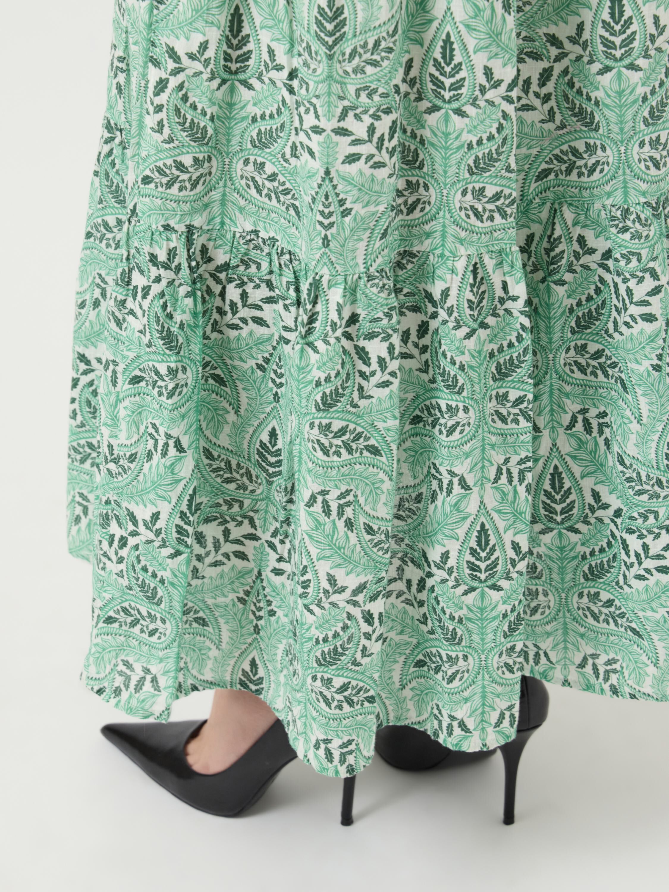 YASBOTANICO SS ANKLE DRESS S.