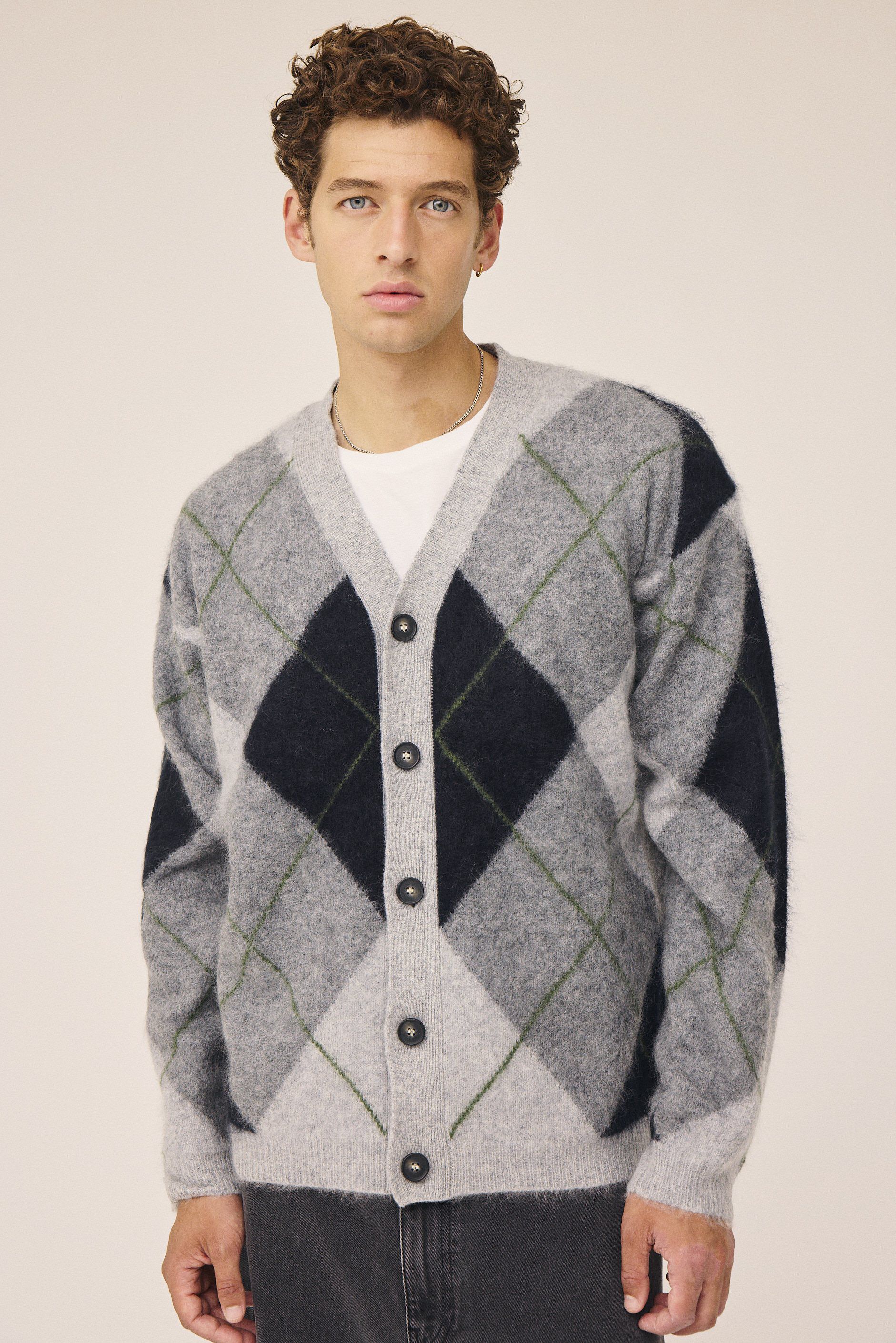 Windsor 2 Argyle Cardigan RWS
