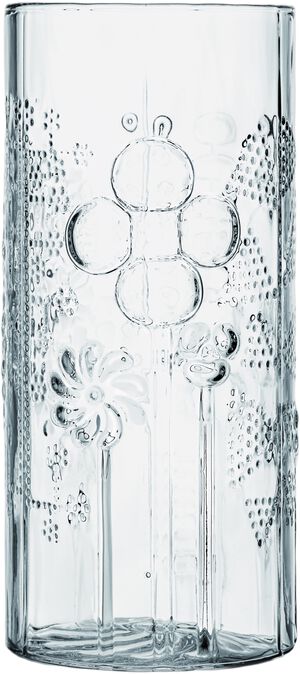 Flora vase 25 cm klar
